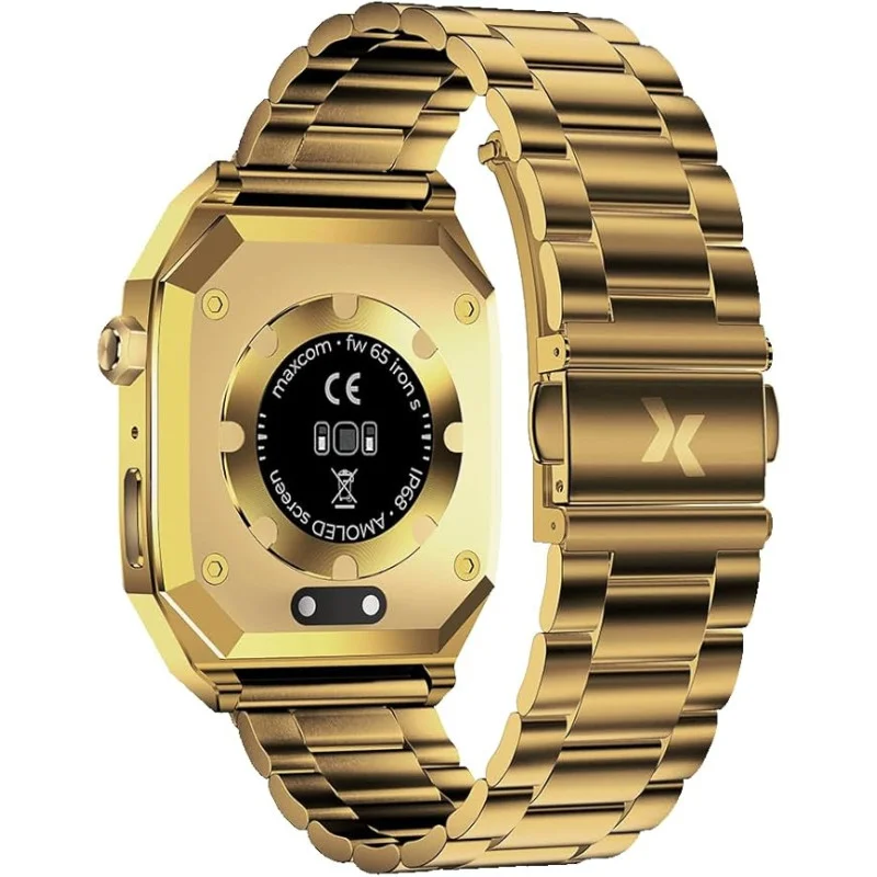 Montre connectée Maxcom FW65 Iron S Argent - variant FW65-GD - photo 2