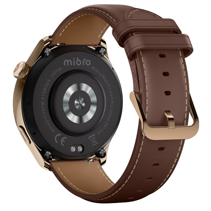 Montre connectée Mibro Lite 3 Pro 22mm / Gold Avec Écouteurs Sans Fil NewVisio Offert + STRAP-MIBRO-