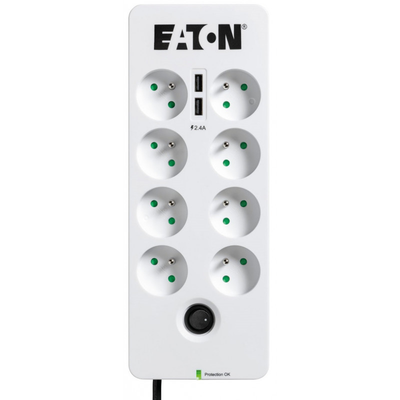 Multiprise parafoudre EATON Protection Box 8 prises avec Protection téléphonique - photo 1