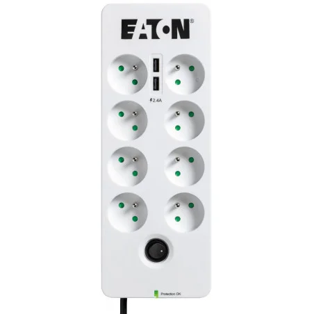 Multiprise parafoudre EATON Protection Box 8 prises avec Protection téléphonique - photo 4