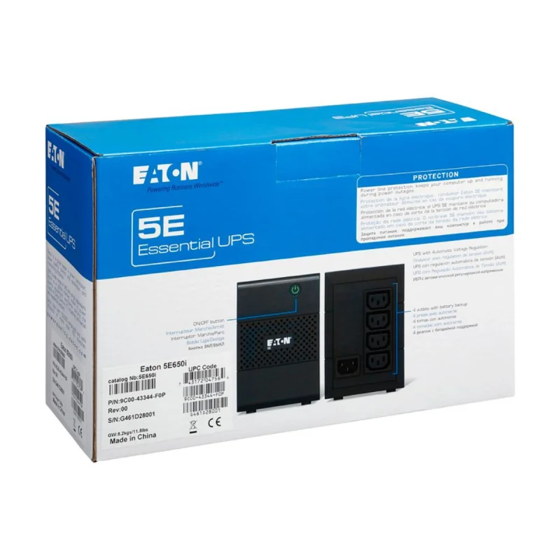 Onduleur Eaton IN-LINE 5E 550 IEC G2 / 500 VA - photo 4