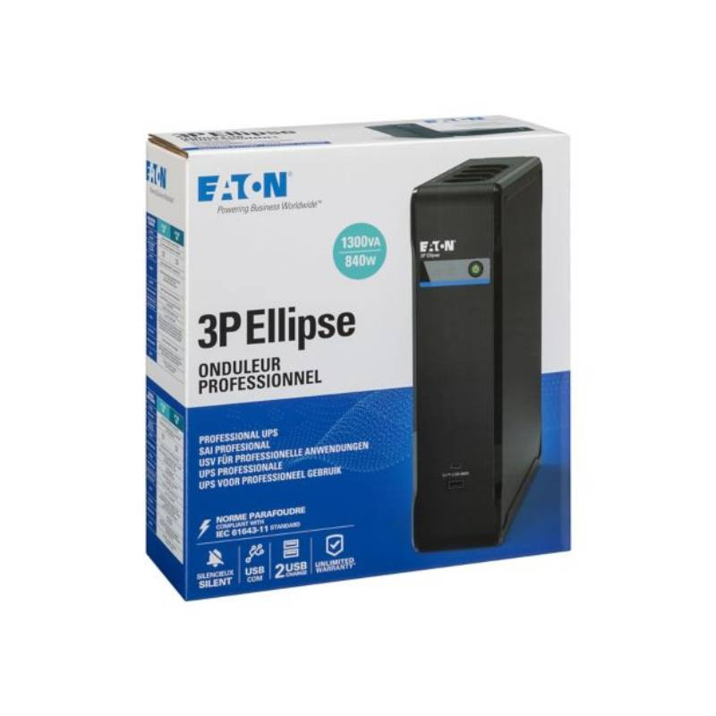 Onduleur EATON OFF-LINE 3P Ellipse USB FR / 1300 VA / 840 Watts - photo 5