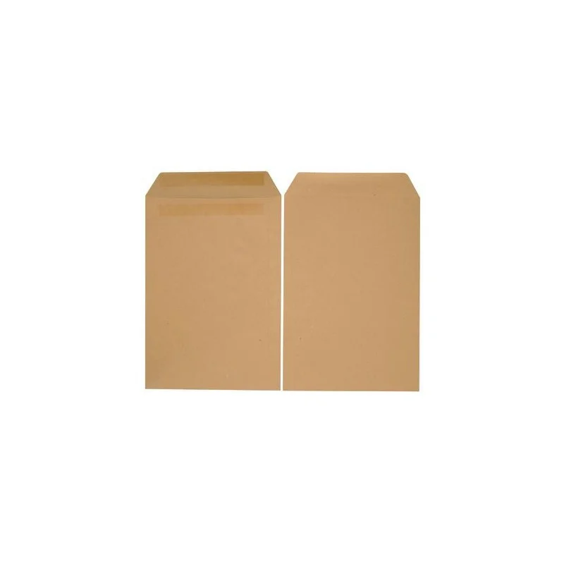 PAQUET DE 500 ENVELOPPES KRAFET LA COURONNE 162X229