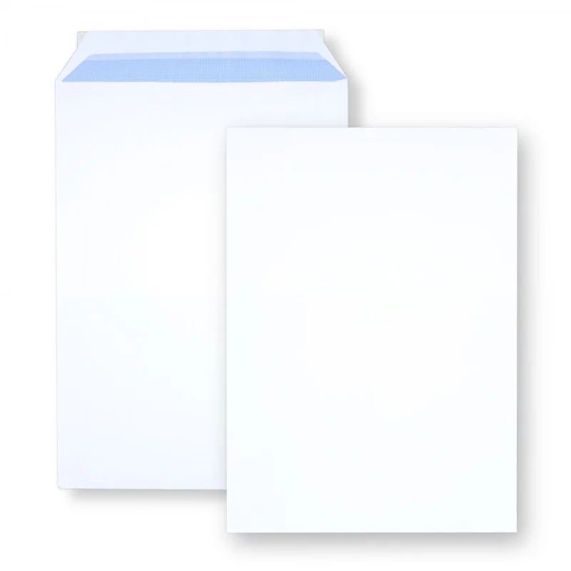 PAQUET DE 250 POCHETTES BLANCHES LA COURONNE 229X324