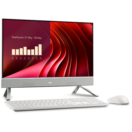 Pc de Bureau All-in-One Dell / Core 3 100U / 8 Go DDR5 / 512 Go SSD / Blanc - Dell - photo 6