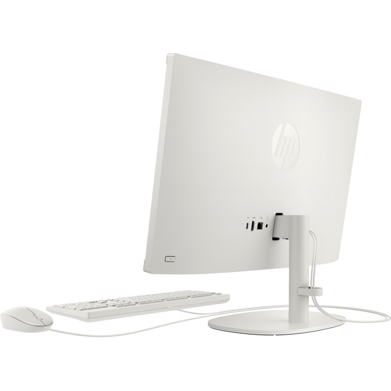PC de Bureau All-in-One HP 22-dg0002nk / N100 / 8 Go DDR5 / Blanc