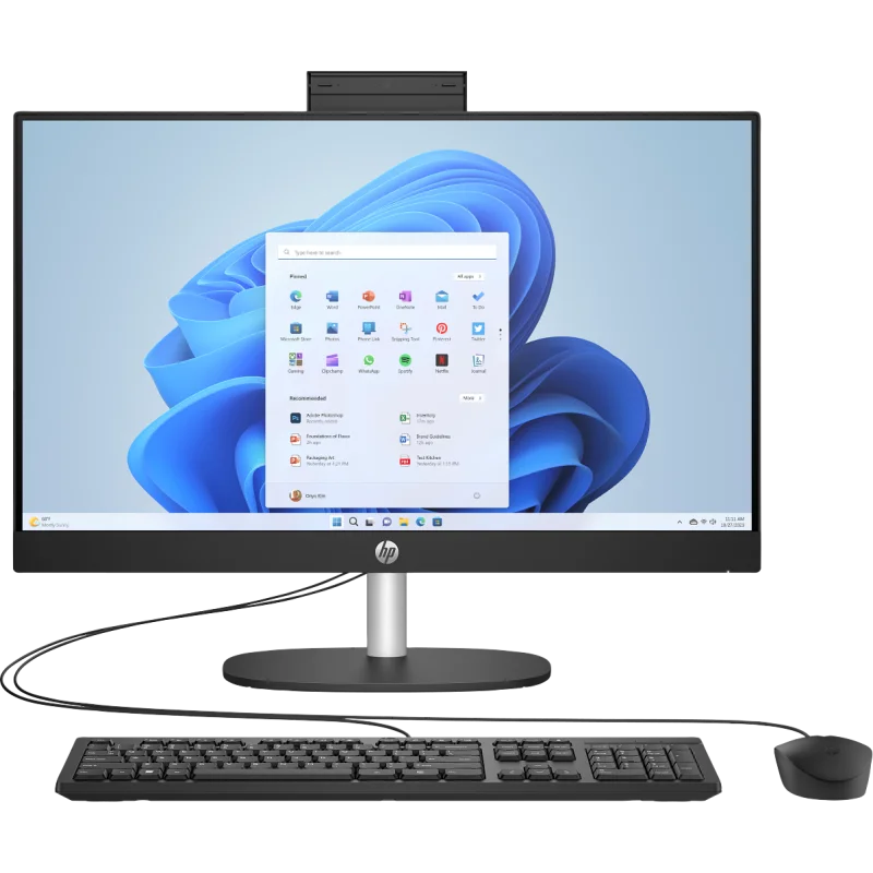 PC de Bureau All-in-One HP 24-cr2007nk / Ultra 5 225U / 16 Go / 1 To SSD / Noir