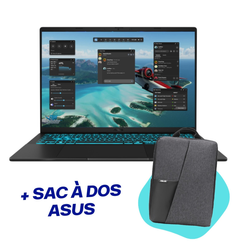 Pc Portable Gamer ASUS V16 V3607VJ / Intel Core 5 210H / RTX 3050 6G / 24 Go DDR5 / 512 Go SSD / Noi