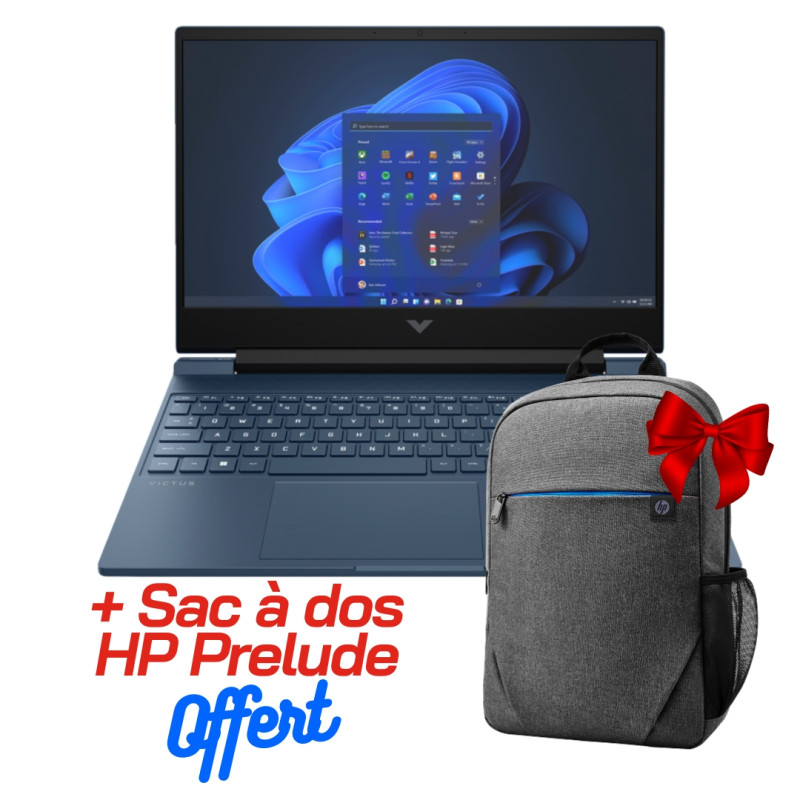 PC Portable Gamer HP Victus Gaming Laptop 15-fa1006nk / i5-13420H / 8 Go / 512 Go SSD / Windows 11 /