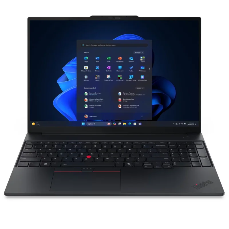 Pc Portable Lenovo ThinkPad E16 Gen 3 / Ultra 7 255H / 24 Go DDR5 / 512 Go SSD / Noir Avec Sacoche Lenovo - Lenovo - photo 1