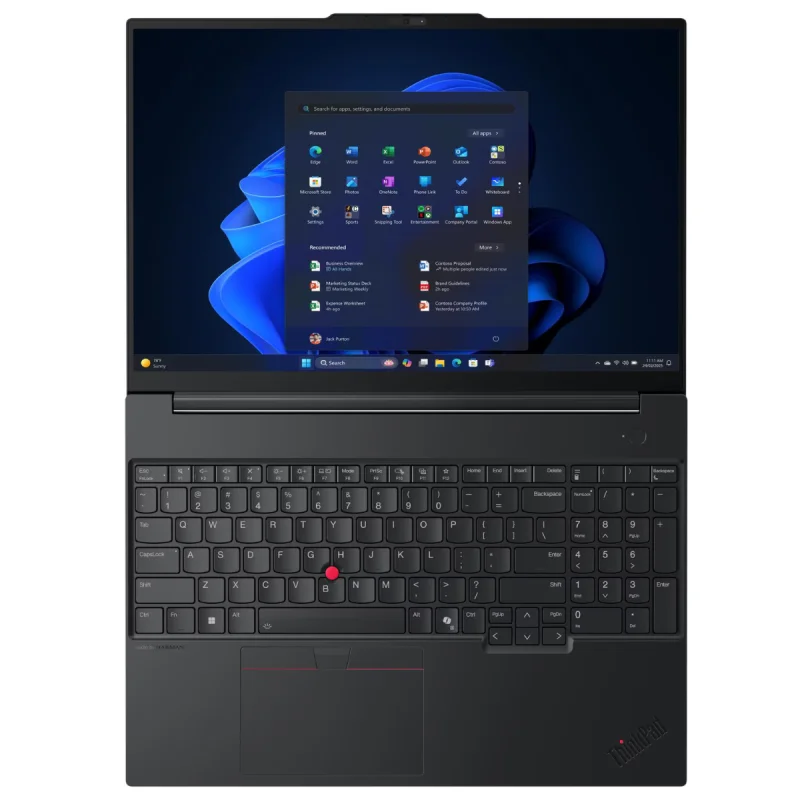 Pc Portable Lenovo ThinkPad E16 Gen 3 / Ultra 5 225U / 24 Go DDR5 / 512 Go SSD / Noir Avec Sacoche L