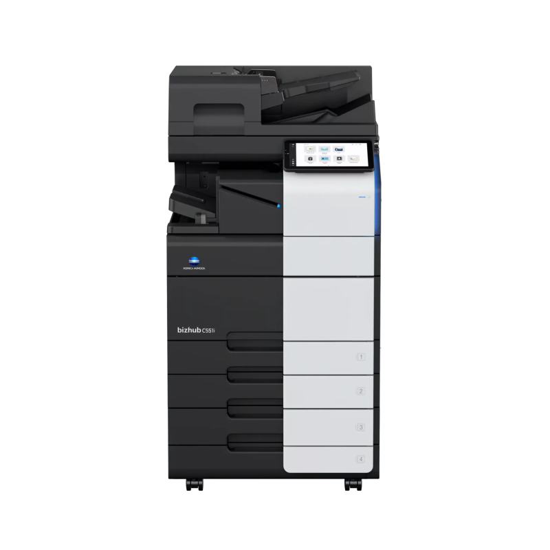Photocopieur Multifonction Konica Minolta C251i +4 toners + cache + socle