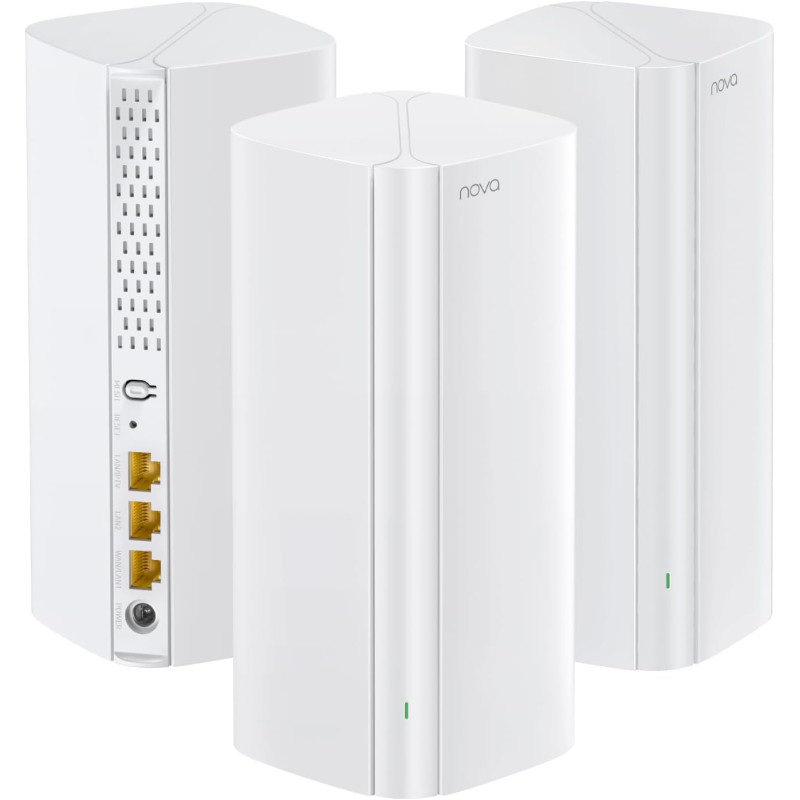 Point d'accés Et Routeur Tenda Nova MX12 - Pack de 3 Systémes Wi-Fi 6 AX3000 Mbps - photo 1