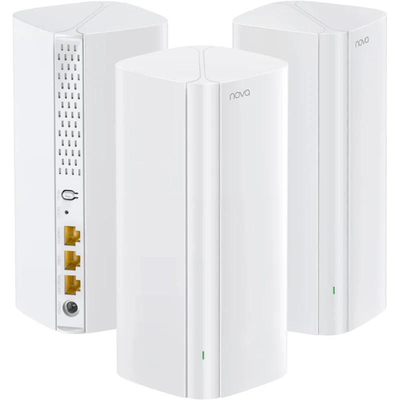 Point d'accés Et Routeur Tenda Nova MX12 - Pack de 3 Systémes Wi-Fi 6 AX3000 Mbps