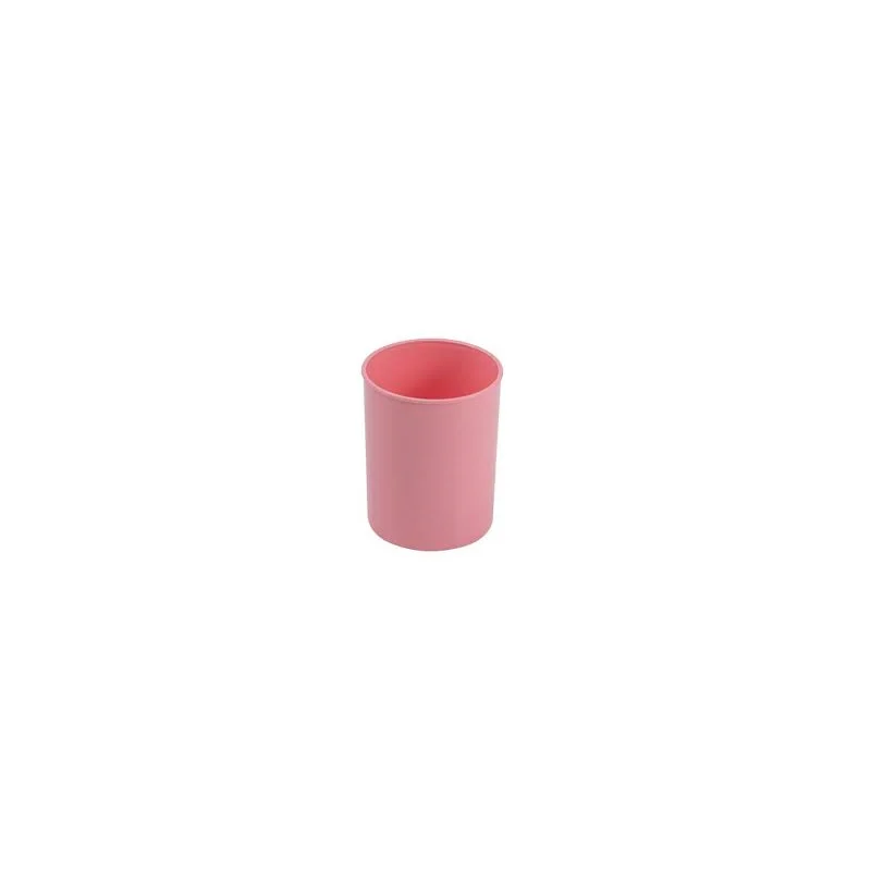 Pot à crayons rond Faibo opaque / Rouge