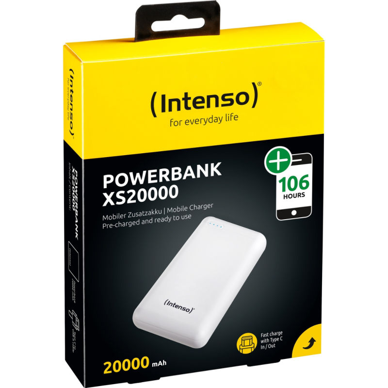 Power Bank Intenso XS20000 / 20000 mAh / Blanc - photo 5