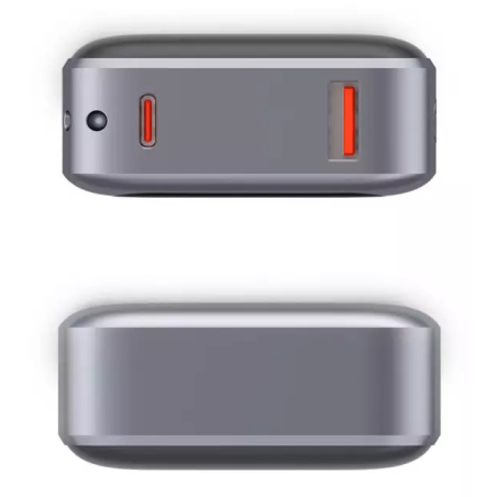 Power Bank KSIX 20 000 mAh, charge rapide PD 22,5W / Gris - photo 14