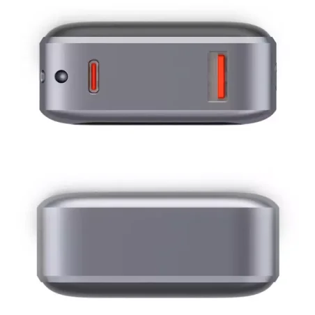 Power Bank KSIX 20 000 mAh, charge rapide PD 22,5W / Gris - photo 14