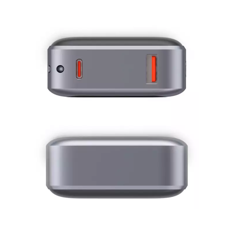 Power Bank KSIX 20 000 mAh, charge rapide PD 22,5W / Gris - photo 4