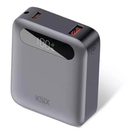 Power Bank KSIX 20 000 mAh, charge rapide PD 22,5W / Gris - photo 9