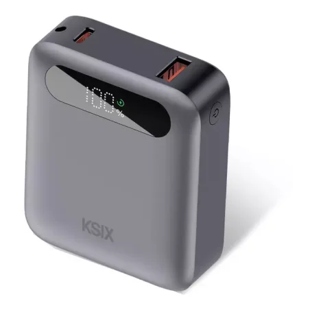 Power Bank KSIX 20 000 mAh, charge rapide PD 22,5W / Gris - photo 9