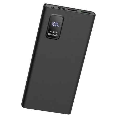 POWER BANK PLATINET 10000 mAh Polymère PD 3.0 QC 3.0 Écran LED BLANC - variant PMPB10WQC726B - photo 8