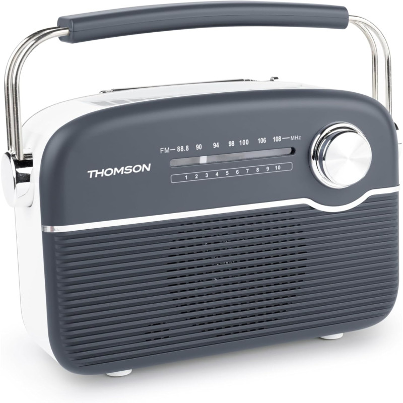 Radio Bluetooth à recharge solaire - RTS450BTG THOMSON - photo 1