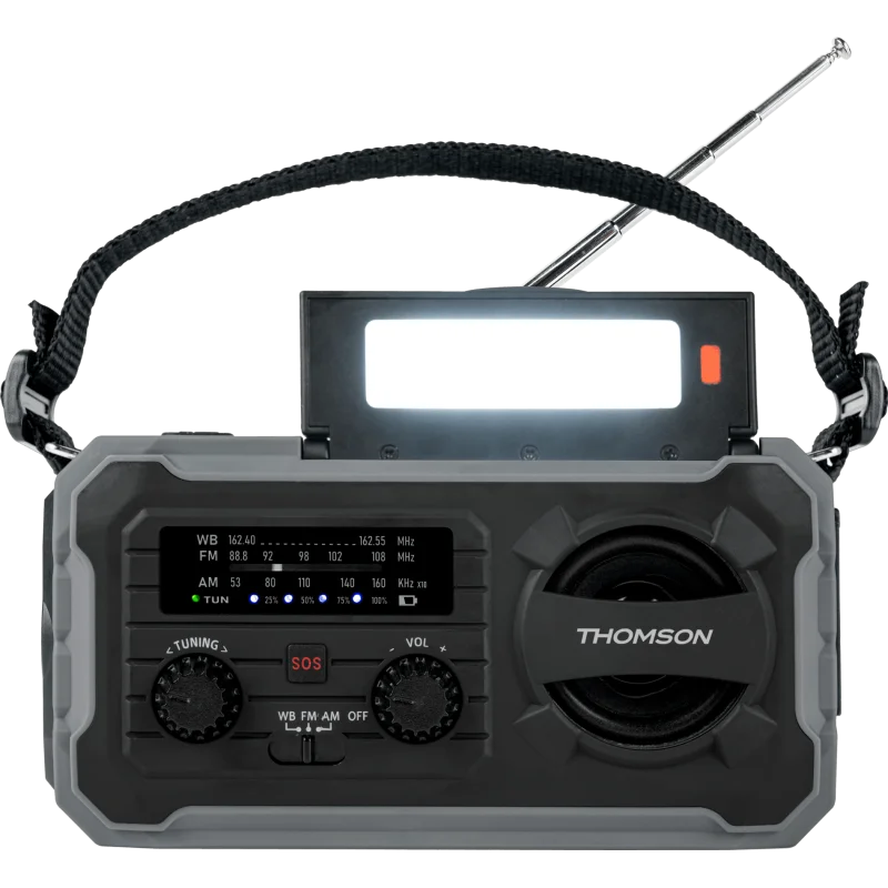 Radio solaire d’urgence longue durée RT280G THOMSON - photo 2