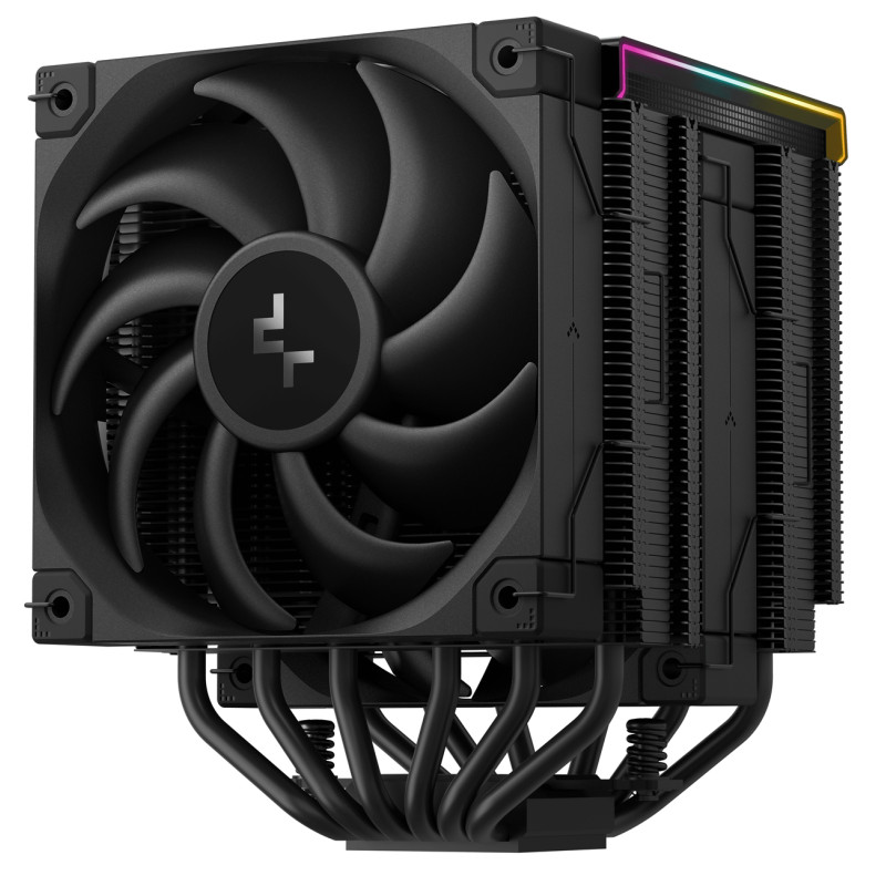 Refroidisseur d'air pour processeur DeepCool AK400 DIGITAL PRO / LGA 1700 / AM5 / RGB / Noir - variant R-AK620-BKAPMN-G - photo 1