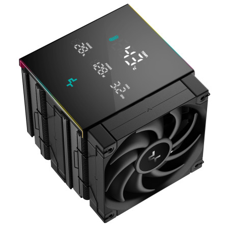 Refroidisseur d'air pour processeur DeepCool AK400 DIGITAL PRO / LGA 1700 / AM5 / RGB / Noir - variant R-AK620-BKAPMN-G - photo 10