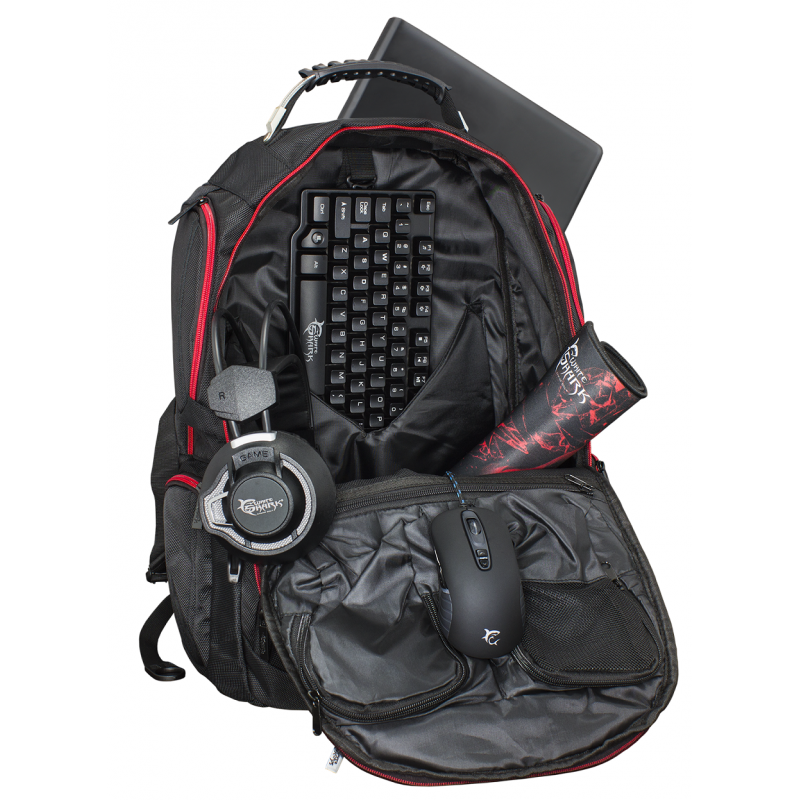 Sac à dos Gaming pour Pc Portable 17.3" White Shark DARK NOMAD - photo 2