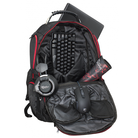 Sac à dos Gaming pour Pc Portable 17.3" White Shark DARK NOMAD - photo 9