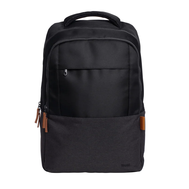 SAC À DOS TRUST LISBOA POUR PC PORTABLE 16" / 20 LITRES / Noir