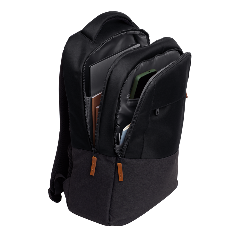 SAC À DOS TRUST LISBOA POUR PC PORTABLE 16" / 20 LITRES / Noir
