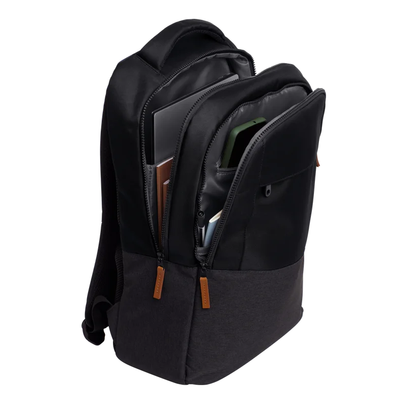 SAC À DOS TRUST LISBOA POUR PC PORTABLE 16" / 20 LITRES / Noir