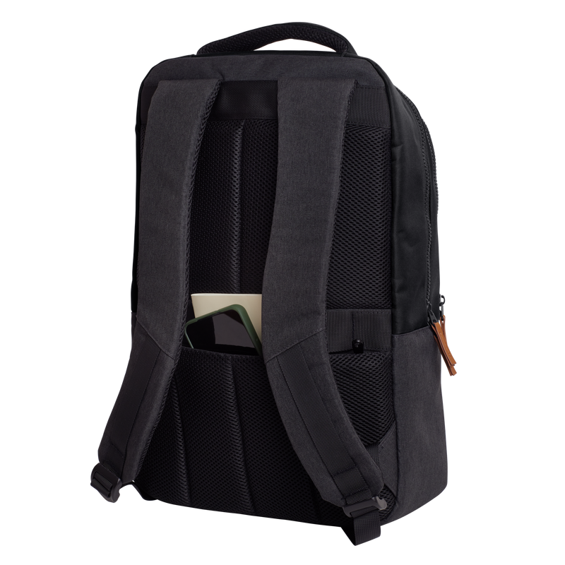 SAC À DOS TRUST LISBOA POUR PC PORTABLE 16" / 20 LITRES / Noir