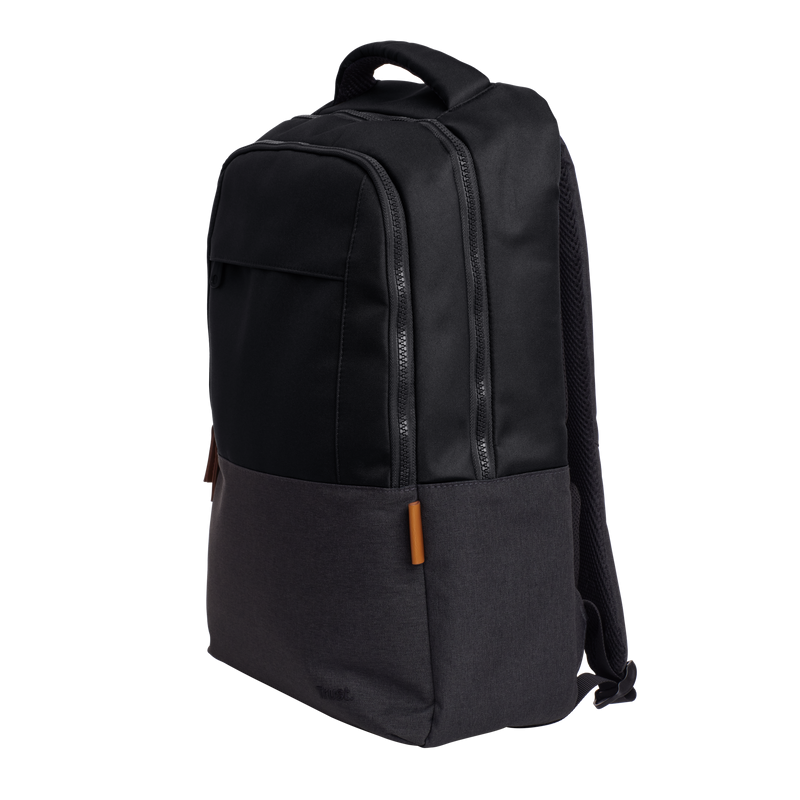 SAC À DOS TRUST LISBOA POUR PC PORTABLE 16" / 20 LITRES / Noir