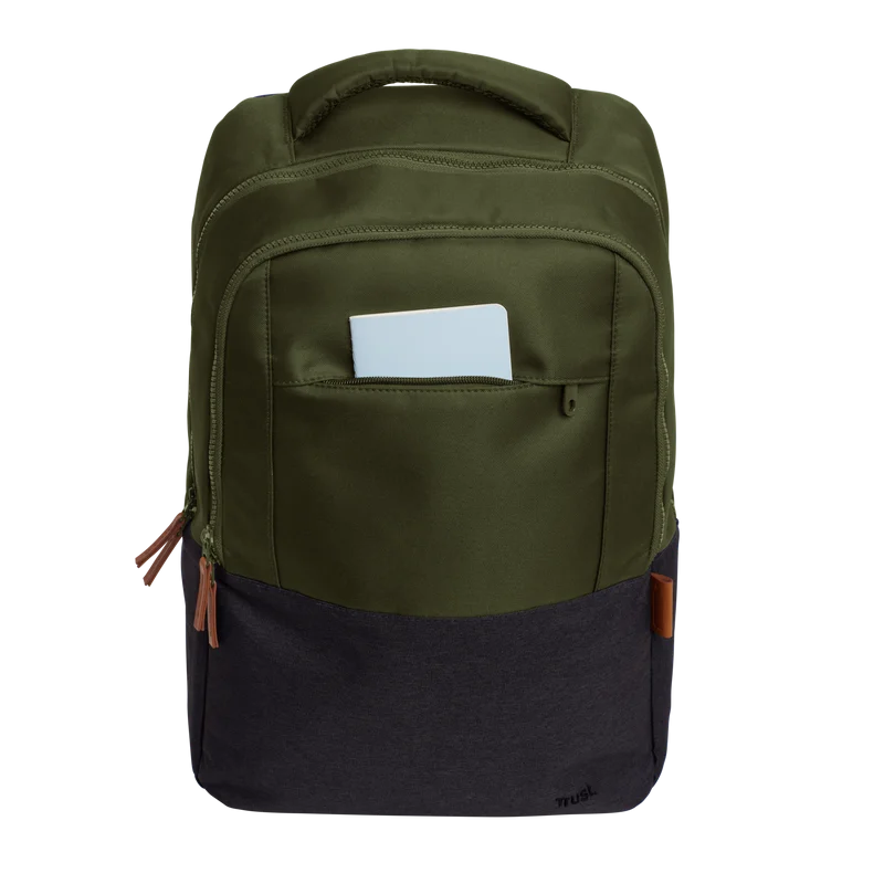 SAC À DOS TRUST LISBOA POUR PC PORTABLE 16" / 20 LITRES / Vert