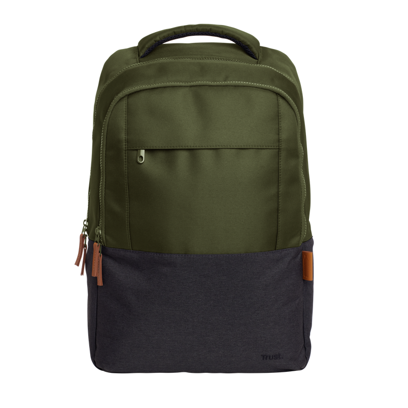 SAC À DOS TRUST LISBOA POUR PC PORTABLE 16" / 20 LITRES / Vert