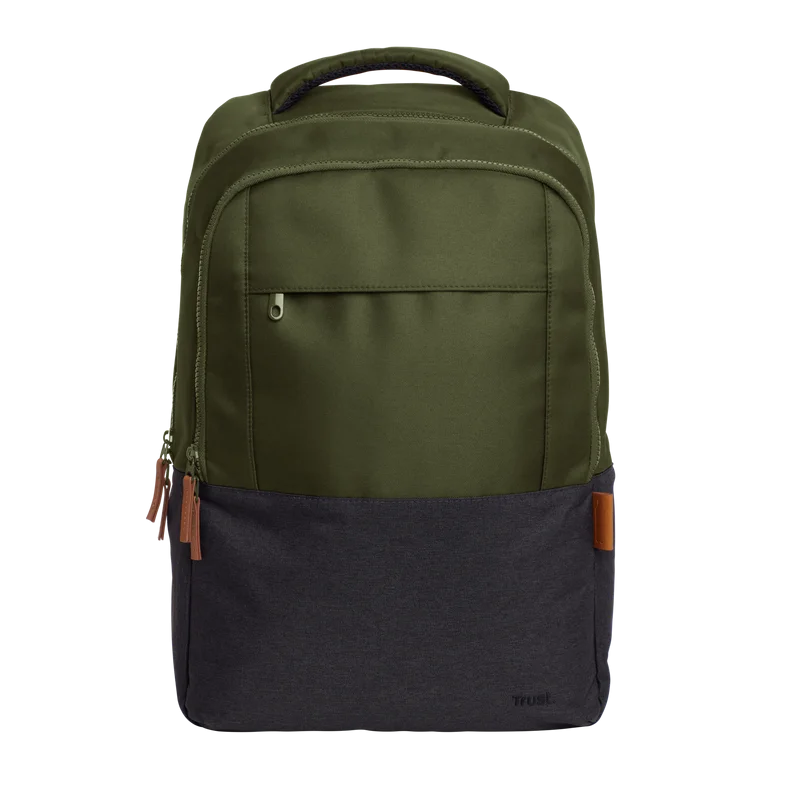 SAC À DOS TRUST LISBOA POUR PC PORTABLE 16" / 20 LITRES / Vert