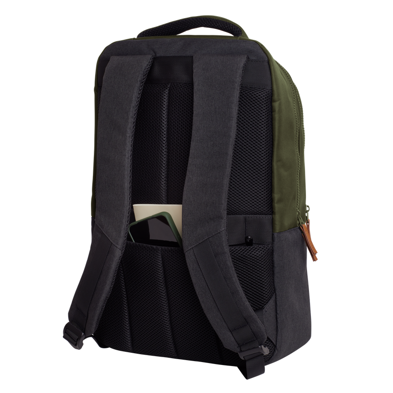 SAC À DOS TRUST LISBOA POUR PC PORTABLE 16" / 20 LITRES / Vert