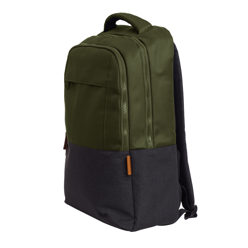 SAC À DOS TRUST LISBOA POUR PC PORTABLE 16" / 20 LITRES / Vert