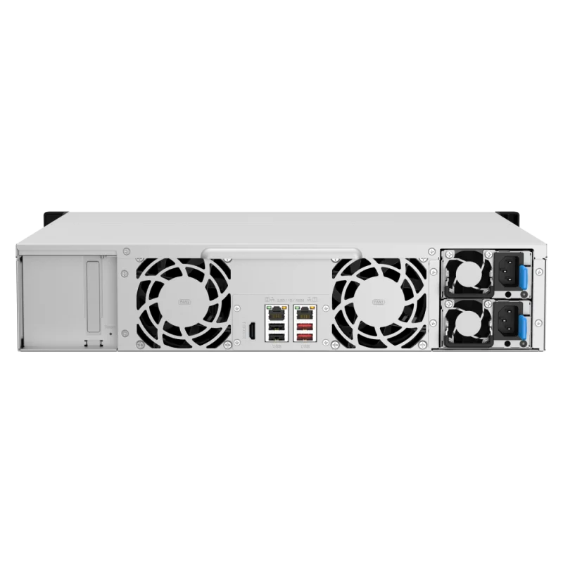 Serveur NAS 12 baies QNAP TS-1264U-RP-4G / Sans Disque Dur / Intel Celeron N5095