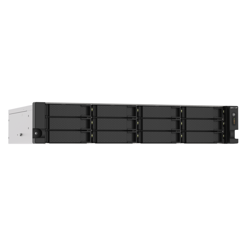 Serveur NAS PROFESSIONNEL 12 baies QNAP TS-1273AU-RP-8G / Sans Disque Dur / AMD Ryzen Embedded V1500
