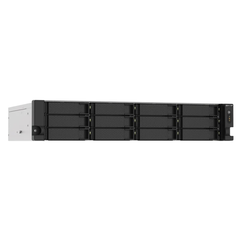Serveur NAS PROFESSIONNEL 12 baies QNAP TS-1273AU-RP-8G / Sans Disque Dur / AMD Ryzen Embedded V1500B