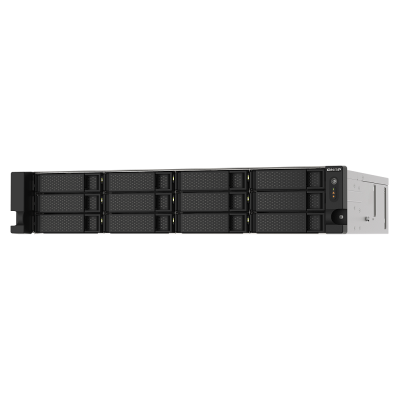 Serveur NAS PROFESSIONNEL 12 baies QNAP TS-1273AU-RP-8G / Sans Disque Dur / AMD Ryzen Embedded V1500