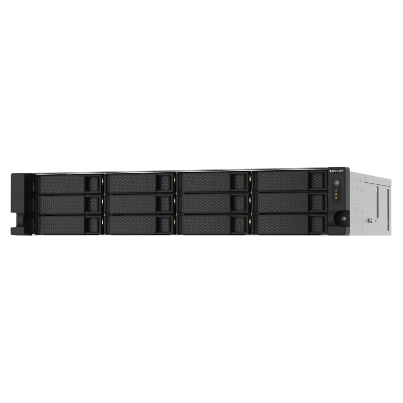 Serveur NAS PROFESSIONNEL 12 baies QNAP TS-1273AU-RP-8G / Sans Disque Dur / AMD Ryzen Embedded V1500