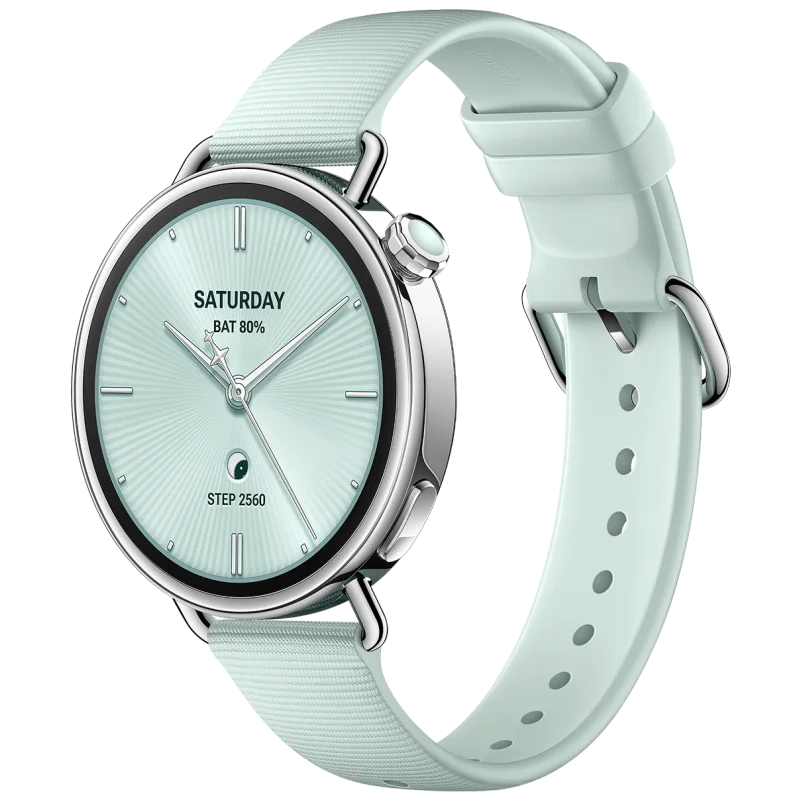 SMART WATCH XIAOMI S4 41 mm FLUORORUBBER STRAP / BLACK + Écouteurs Sans Fil XIAOMI Redmi Buds 6 Play - variant M2502W1-GREEN - photo 2