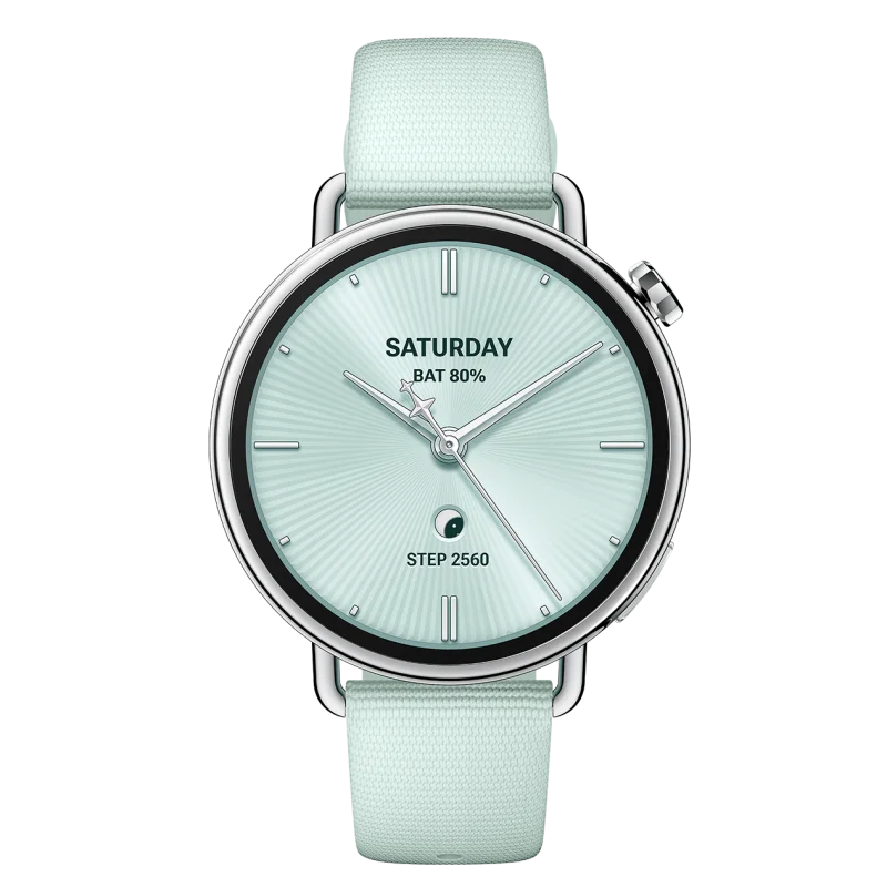 SMART WATCH XIAOMI S4 41 mm FLUORORUBBER STRAP / BLACK + Écouteurs Sans Fil XIAOMI Redmi Buds 6 Play - variant M2502W1-GREEN - photo 3
