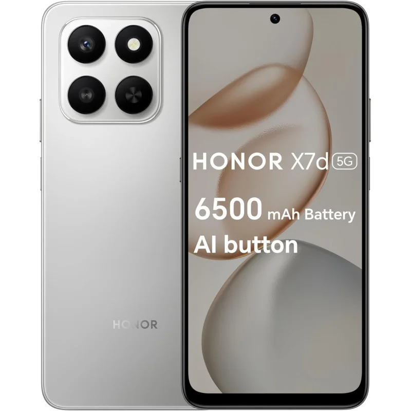 Smartphone HONOR X7D 5G / 8 Go / 256 Go / Gold - variant HONOR-X7D-5G-8-256-SL - photo 1